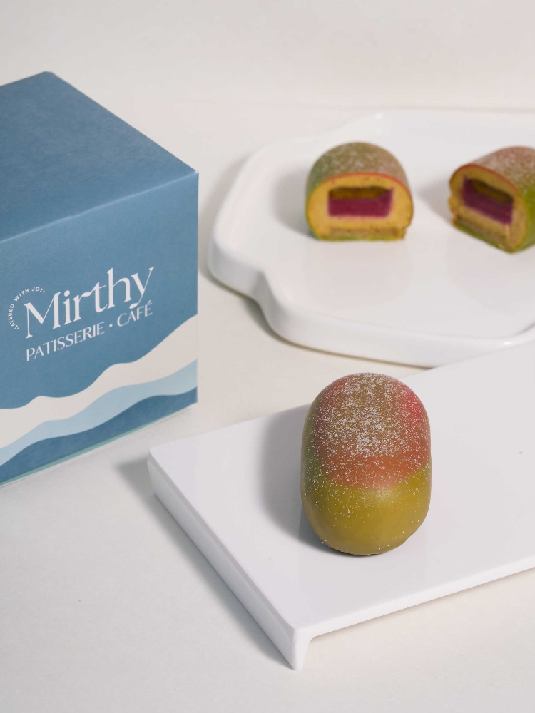 The Pistachio entremet at Mirthy